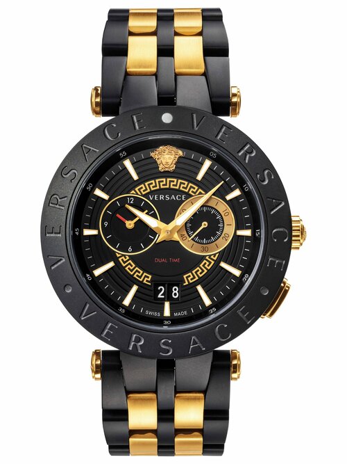 Наручные часы Versace, золотой, черный