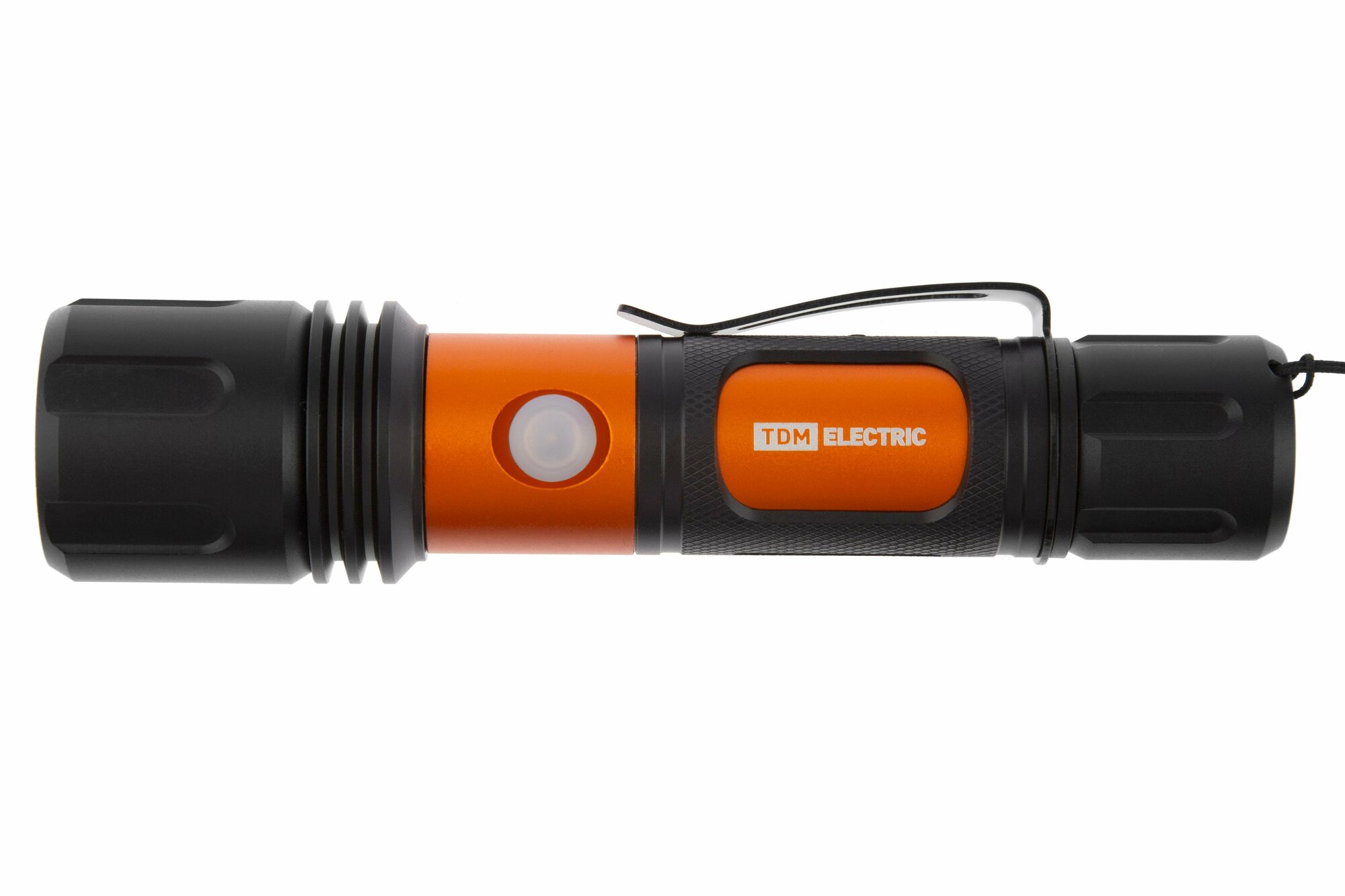 Ручной фонарь TDM ELECTRIC Титан 2, оранжевый / черный [sq0350-0061] - фото №3