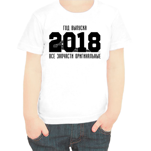 фото Футболка , размер 68, белый нет бренда