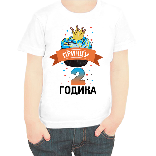 фото Футболка , размер 68, белый нет бренда