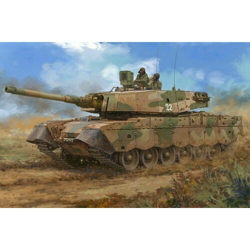 Сборная модель South African Olifant MK1B MBT south african style