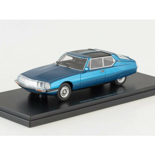 Масштабная модель Citroen SM 1971 Espace by Heuliez, metallic-blue масштабная модель citroen c4 синий металлик