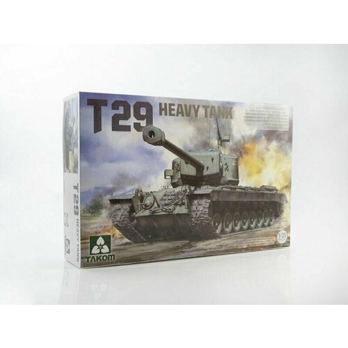 Сборная модель U.S. Heavy Tank T29 сборная модель skoda 42cm m 1917 heavy siege howitzer