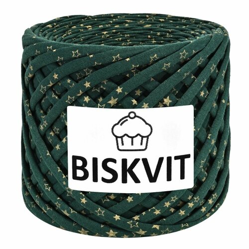 Трикотажная пряжа Biskvit (Бисквит) цвет Брызги шампанского, 330гр. 100м. (100% хлопок), 1 моток.