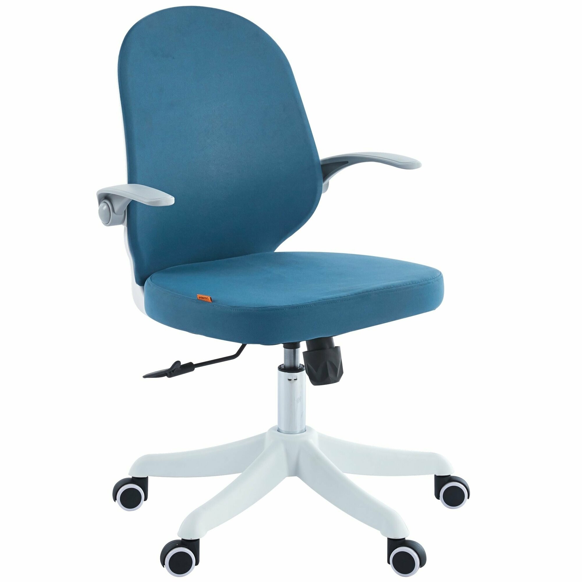 Детское компьютерное кресло CHAIRMAN CH107, ткань, голубой