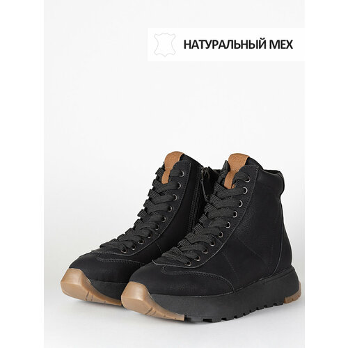 фото Ботинки balini linea, размер 40, черный