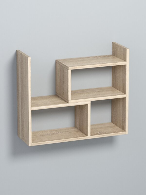 Полка настенная "вайб" №16, Дуб Сонома. Производитель товара - компания Westcom.