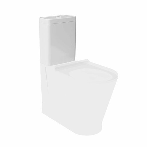 PLMR. cis.01 Бачок для унитаза PLAZA Modern, белый глянцевый унитаз компакт kerama marazzi plaza modern plmr wc 01 белый глянцевый без бачка и сиденья