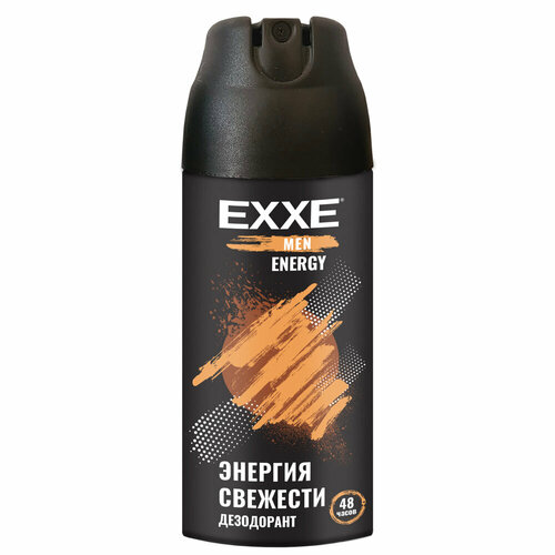 Дезодорант аэрозоль мужской EXXE MEN ENERGY, 150 мл дезодорант аэрозоль exxe energy мужской 150 мл 6486486