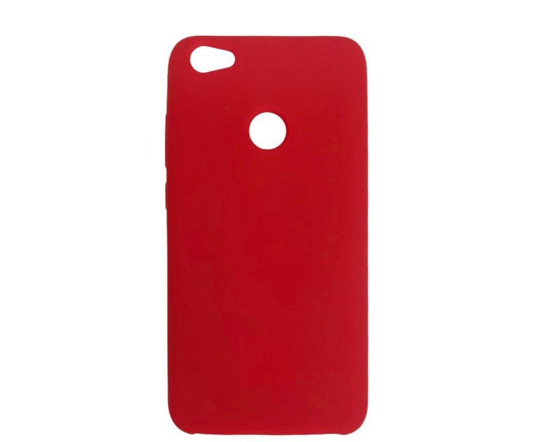 Чехол Накладка Silicon Case для Xiaomi Redmi Note 5A, красный