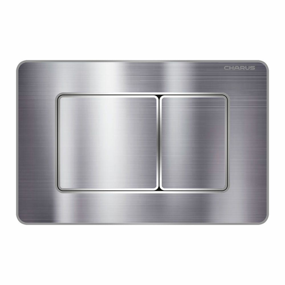 фото Клавиша для инсталляции CHARUS ROBUSTO Нержавеющая сталь (SS 304) Глянцевая сталь
