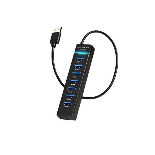 Концентратор USB HUB 7xUSB 20 F в USB 30 69500₽