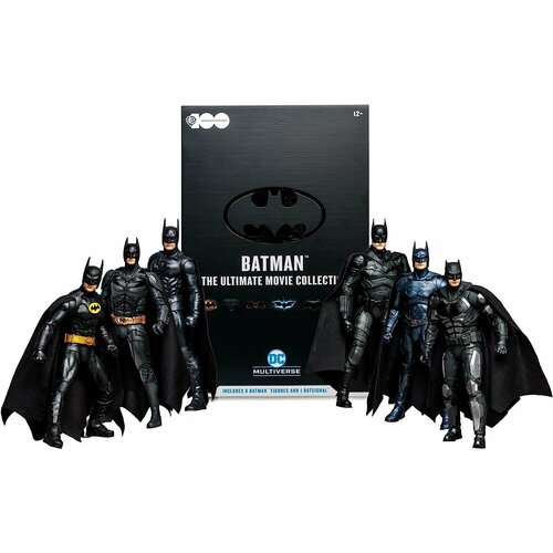 бэтмен штаб квартира бэтмена Фигурки Бэтмен Шесть кинообразов от McFarlane Toys