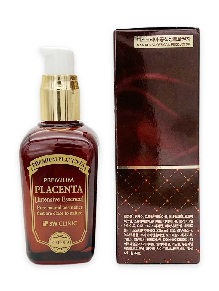 Эссенция омолаживающая для лица с экстрактом плаценты Premium placenta 3W Clinic 50мл XAI Cosmetics Korea Co., Ltd - фото №10