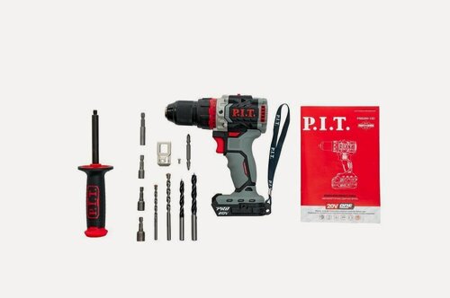 Изображение товара Дрель ударная аккумуляторная P.I.T. PSB20H-13D X-DRIVER SOLO (без АКБ и ЗУ) на системе OnePower