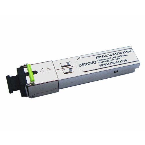 Аксессуар Osnovo SFP-S1SC18-F-1550-1310-I