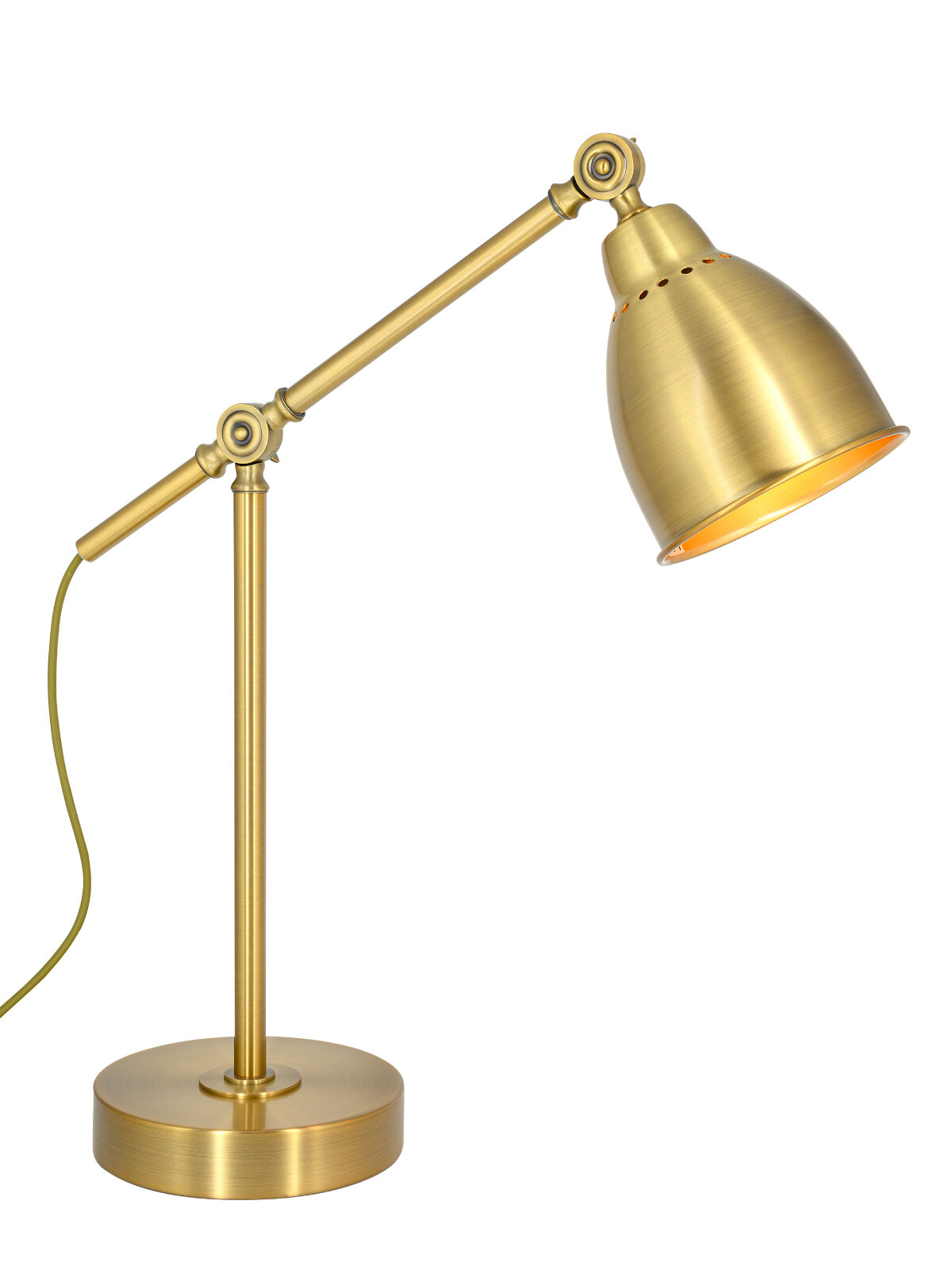 фото Светильник настольный HT-719BRS, ARTSTYLE, латунь, металлический, E27