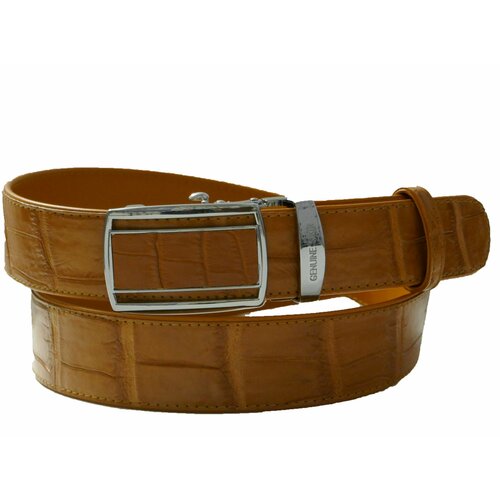 фото Ремень , размер 122, коричневый нет бренда