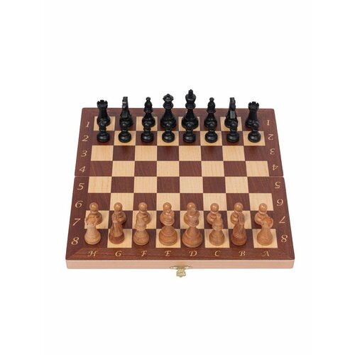 шахматы классические деревянные стаунтон темные 41 5 см Шахматы профессиональные Индийский Стаунтон интарсия темные