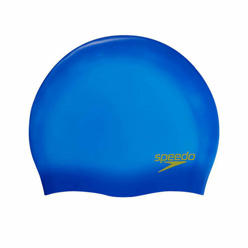 фото Шапочка для плавания детская speedo plain moulded silicone cap jr, силикон