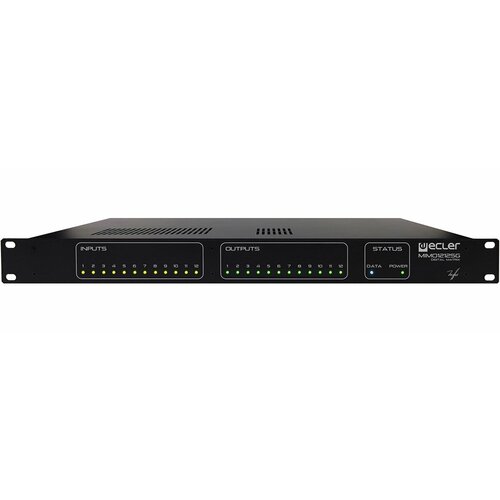 Ecler MIMO1212SG- Цифровая матрица аудиосигналов, DSP-аудиопроцессор серии MIMO, 12х12 входов/выходов