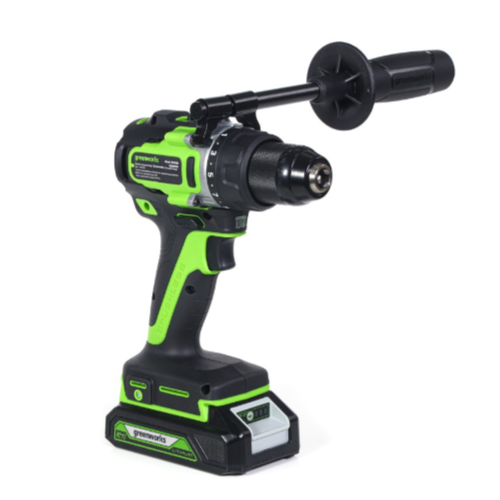 Дрель-шуруповерт аккумуляторная Greenworks GD24DD90 без АКБ И ЗУ 999900₽