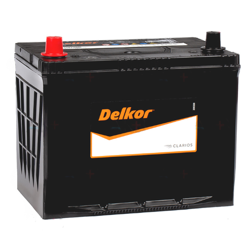 Аккумулятор автомобильный DELKOR 110D26R 6СТ-90 пп. 261x173x225