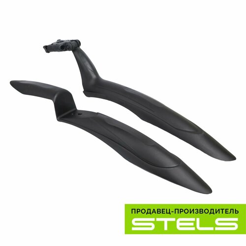 фото Крылья для велосипеда 24"-26" xgnb-039-1а пластиковые чёрные new stels