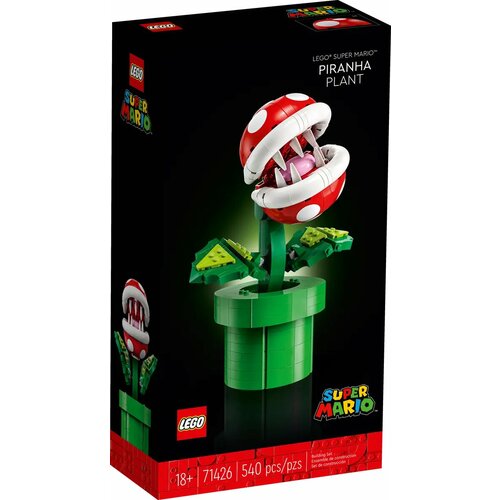 фото Лего super mario серия, lego конструктор, лего 71426 растение пиранья