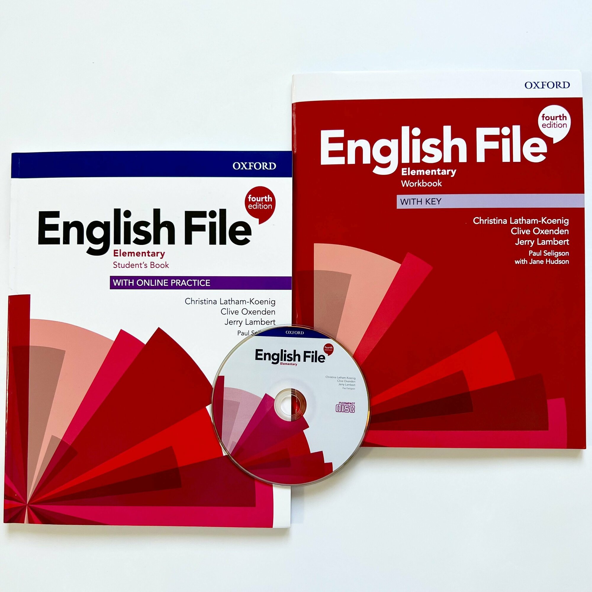 English File elementary 4th edition Учебник+Тетрадь+CD