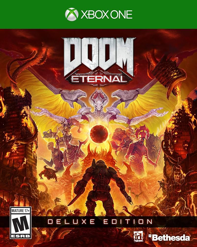 Игра DOOM Eternal Deluxe Edition для Xbox, Русский язык, электронный ключ, Аргентина