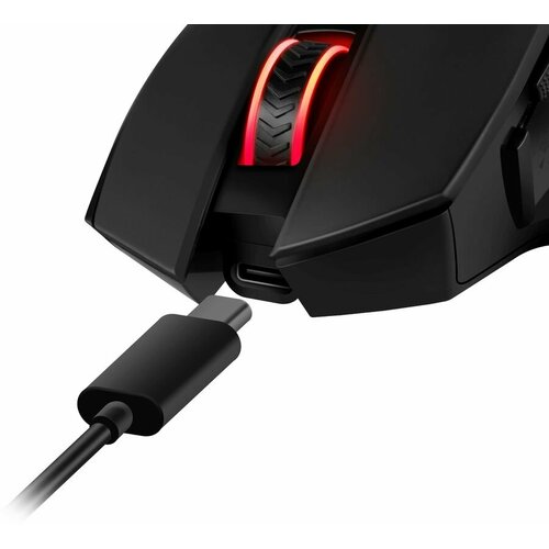 Мышь Redragon Mirage Pro, игровая, оптическая, беспроводная, USB, черный [71432] беспроводная игровая мышь redragon m913 impact elite черный