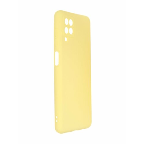 Чехол Innovation для Samsung Galaxy A12 Soft Inside Yellow 19722