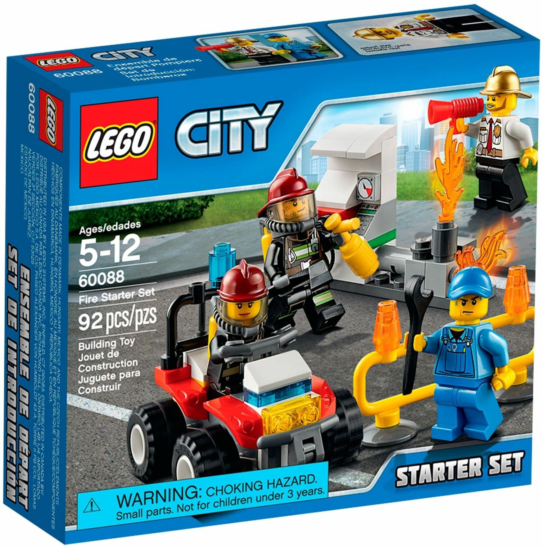 Конструктор LEGO City 60088 Набор Пожарная охрана для начинающих