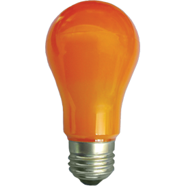 Светодиодный LED лампа Ecola classic LED color 12,0W A60 220V E27 Orange Оранжевая 360° (композит) 110x60 K7CY12ELY