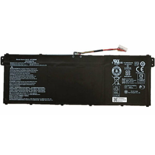 Аккумуляторная батарея для ноутбука Acer TMP614-52 (AP19B8M) 11.61V 55.97Wh