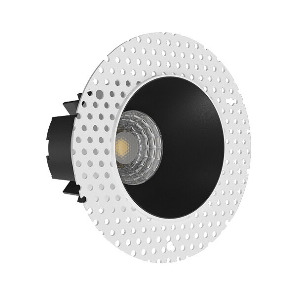 Встраиваемый светодиодный светильник под шпаклевку, подвесной светильник DL3281 Black