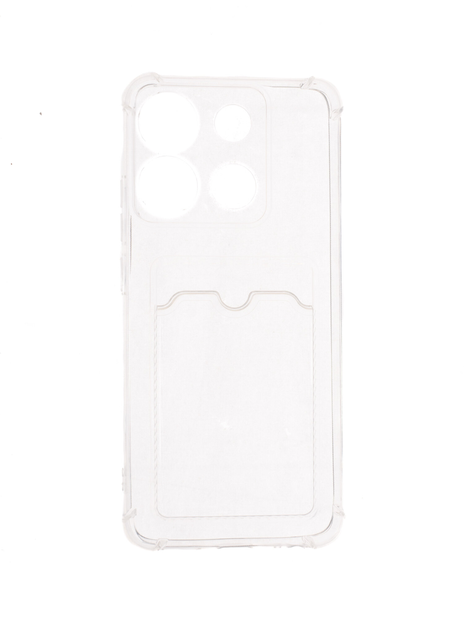 Чехол-накладка для INFINIX Smart 7/7 Plus VEGLAS Air Pocket прозрачный