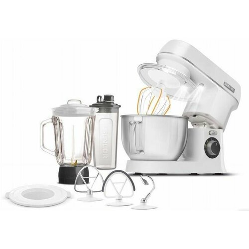 Планетарный кухонный комбайн Sencor Stand Mixer 2 в 1 STM 3750WH-EUE3 1000 Вт белый 2596500₽