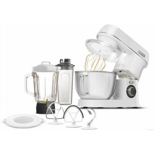 Планетарный кухонный комбайн Sencor Stand Mixer 2 в 1 STM 3750WH-EUE3 1000 Вт, белый