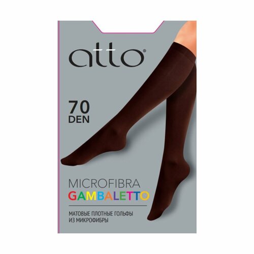 Гольфы ATTO, 70 den, размер OneSize, коричневый