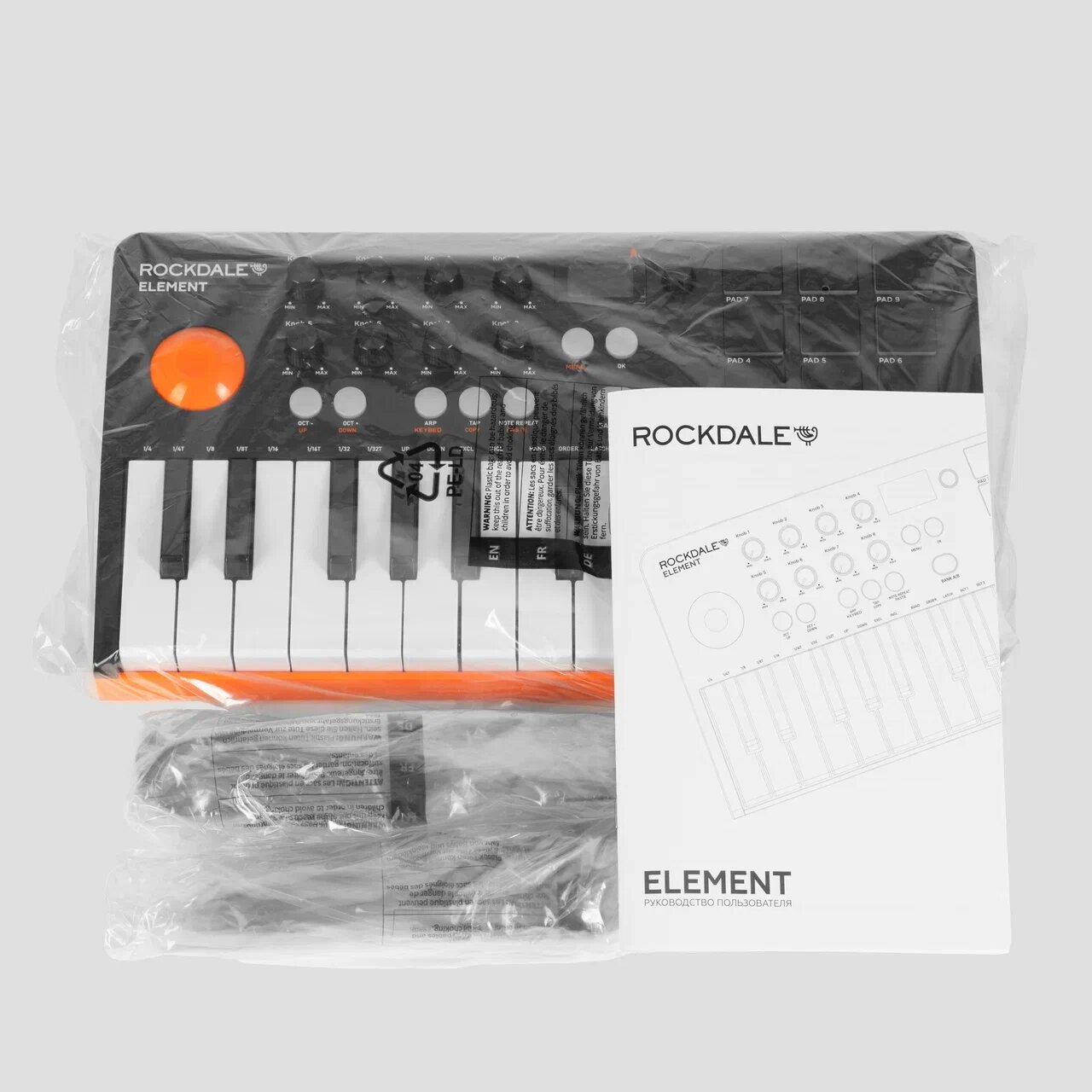 MIDI-клавиатура ROCKDALE Element Black