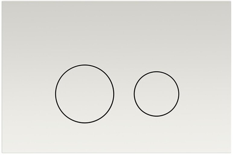 фото Панель смыва Aquatek KDI-0000007 белая R круглая