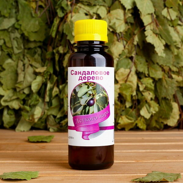 фото Ароматическая смесь натуральная для бани, ванны Сандал 100мл
