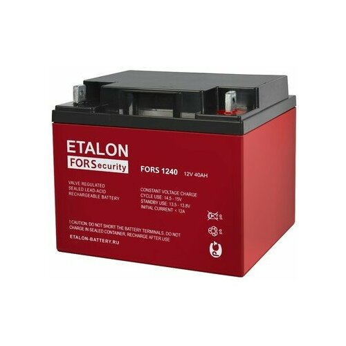 Аккумулятор 12В 40Ач | код 200-12/40S | Etalon battery (1 шт.) аккумулятор гелевый ventura vg 12 200 12в 200 ач