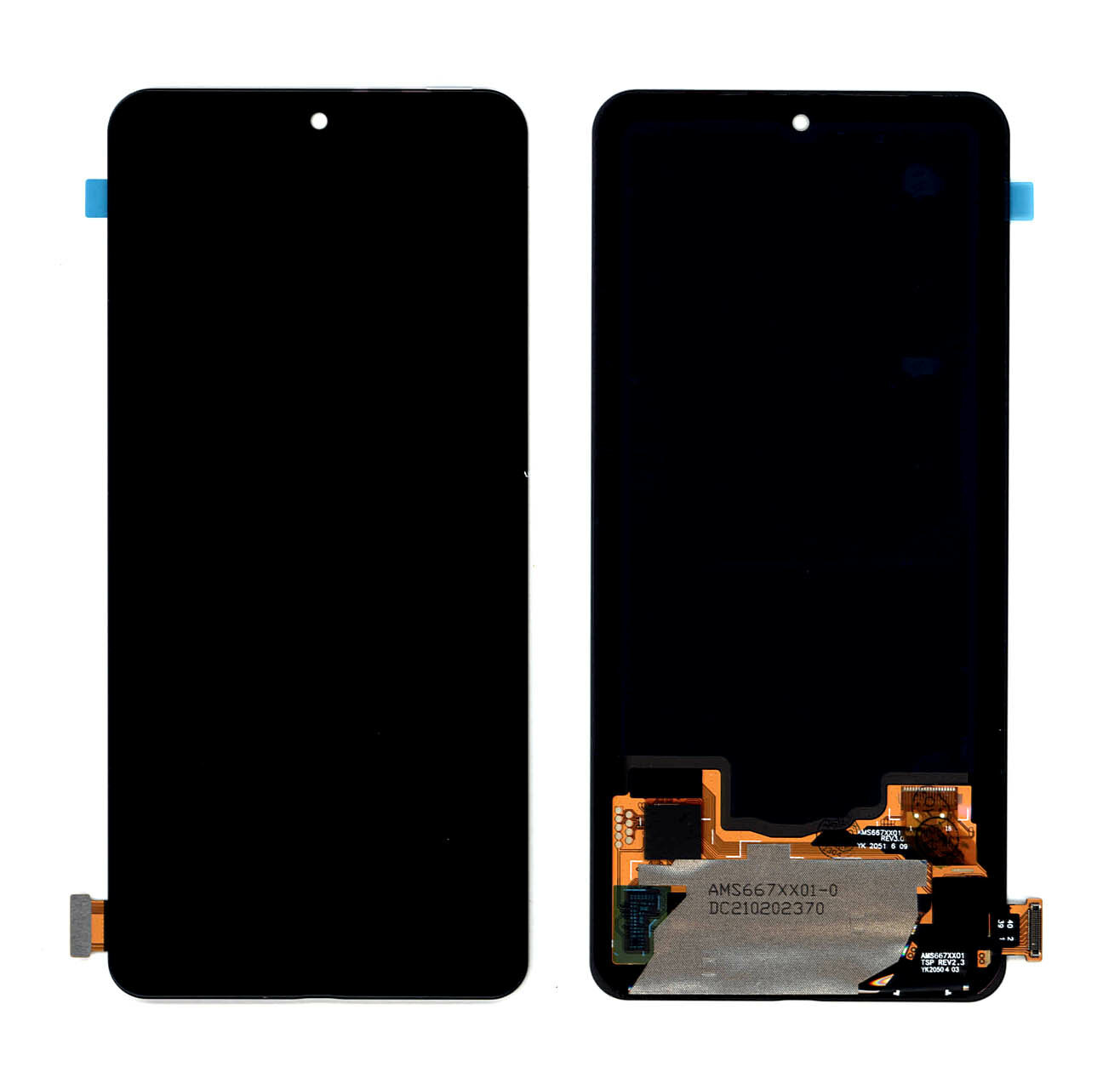Дисплей (экран, модуль) для телефона Xiaomi Redmi K40, K40 Pro, Mi 11i, Poco F3 в сборе с тачскрином (OLED), черный
