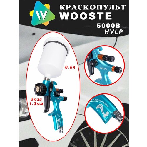 Краскопульт WOOSTE 5000B HVLP