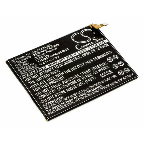 Аккумулятор Cameron Sino CS-ZTA910SL для ZTE Blade A910 2540mah li3925t44p8h786035 battery for zte blade v8 bv0800 bv0701 a910 a506 a522 v770 v7 plus bv0721 z10 mobile phone