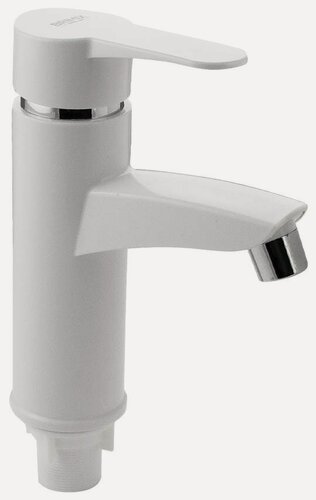 Изображение товара BRIMIX 599 Смеситель на раковину, шаровый из высокопрочного пластика АБС - белый