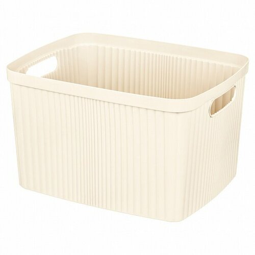 Корзина для белья 35Л VELVET 450360270 белый БП 1895₽